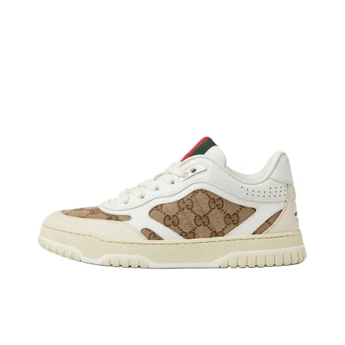 GUCCI Women's Re-Web Sneaker 'GG Canvas - White Beige'