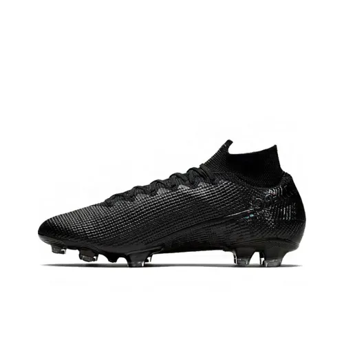 Nike Mercurial Superfly 7 Elite FG Black Dark Grey