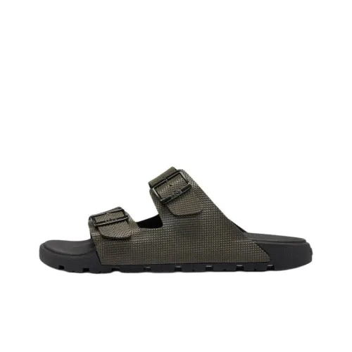 HUGO BOSS Quiet Slide Slippers Men's Dark Green