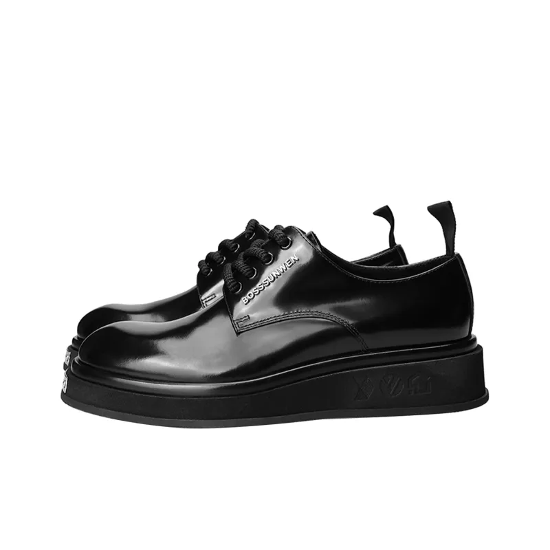 BOSSSUNWEN Dress Shoes Men's Black-1