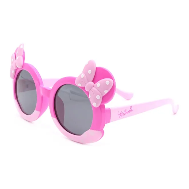 Disney Minnie Series TPEE Irregular Shape Sunglasses Kids' Plum Red Black-6