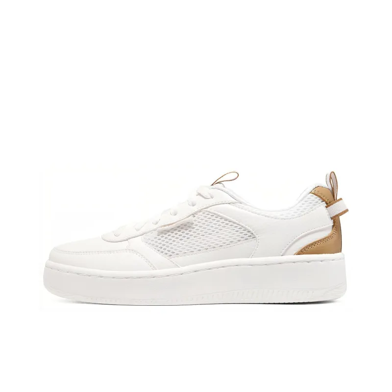 Skechers Sport Court 92 'White Brown' Women's-0