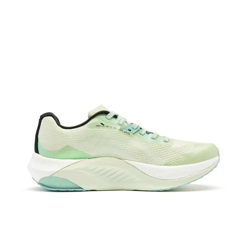 QIAODAN Running Shoes Men Low Top Celadon Light Gray Green-2