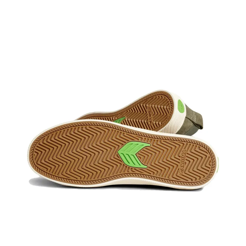 CARIUMA Catiba Pro Low-Top Skateboard Shoes Unisex Olive Green-3