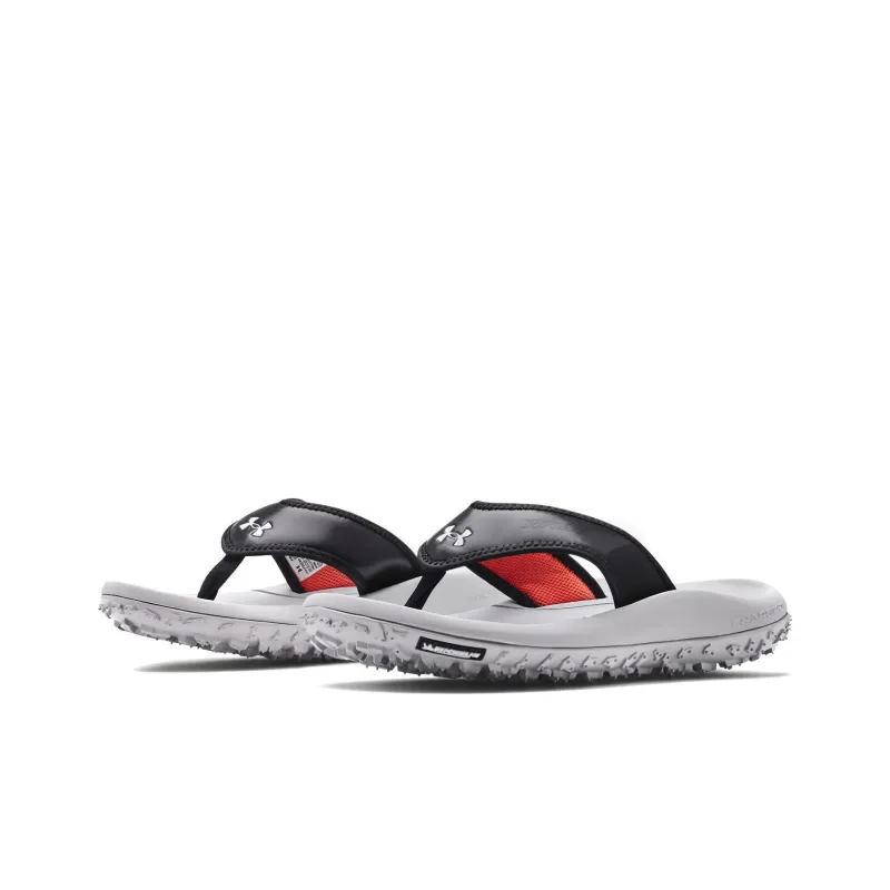 Under Armour Fat Tire T Sandal 'Mod Grey Black'-2