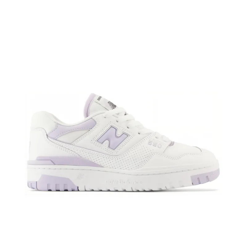 New Balance 550 White Lilac Women's-1