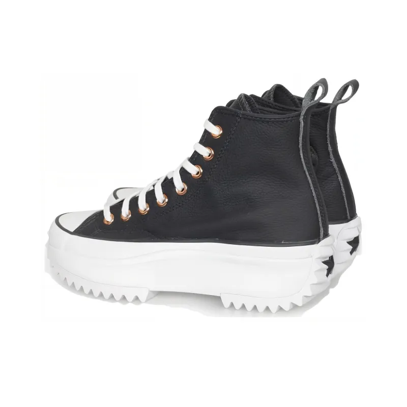 Converse Run Star Hike Platform Metallic & Leather High Top 'Black'-2