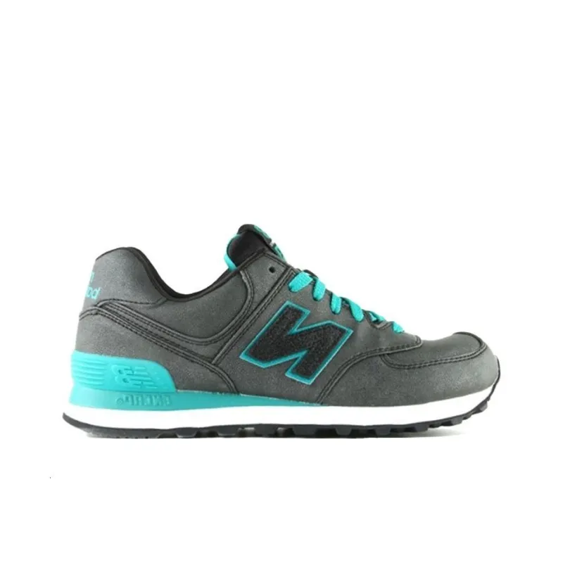 New Balance 574 'Precious Metals Charcoal Teal' Women's-1