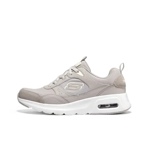 Skechers Cushioning, Abrasion Resistant, Slip Resistant Low Top Running Shoes Men's Natural