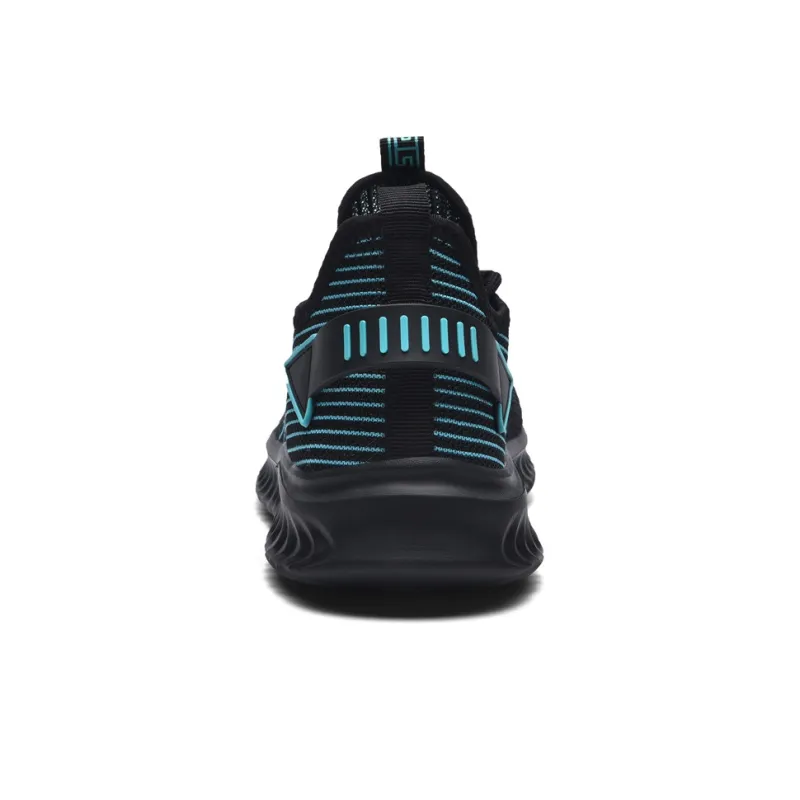 Black tailed Deer Low Top Running Shoes Men's-3
