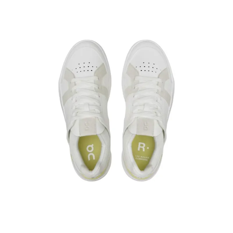 On The Roger Clubhouse White Mauve Women's-3