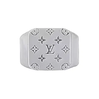 LOUIS VUITTON Lv Mosaic Signet Ring