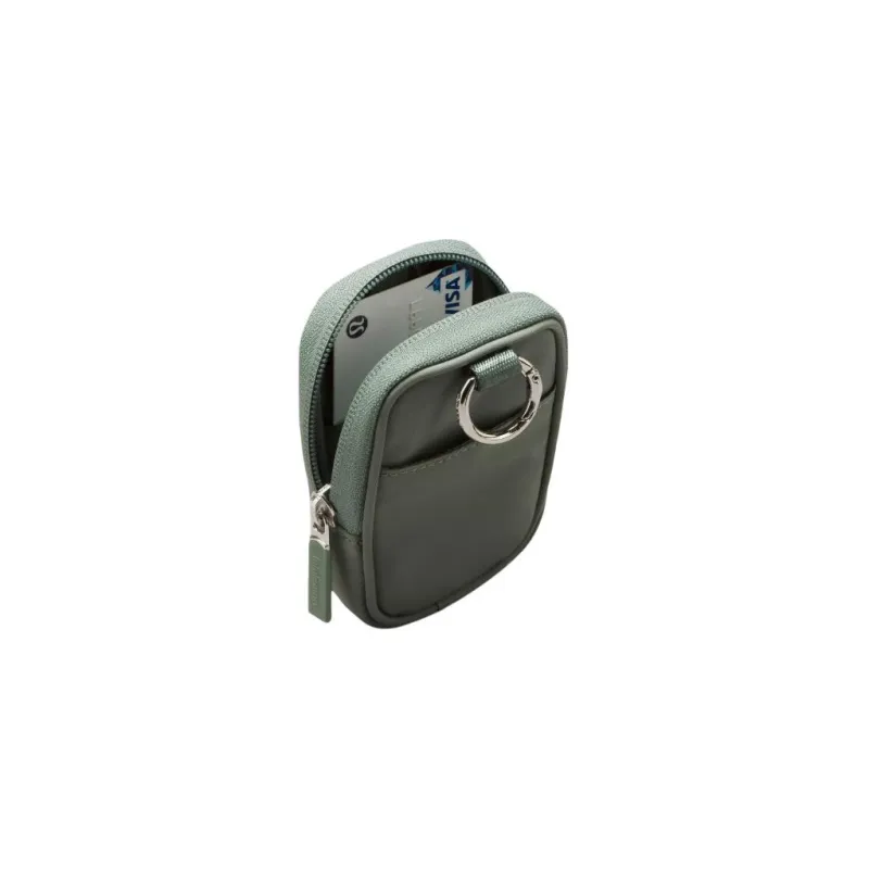 Lululemon Nylon Key Pouch Unisex Gray Green-2