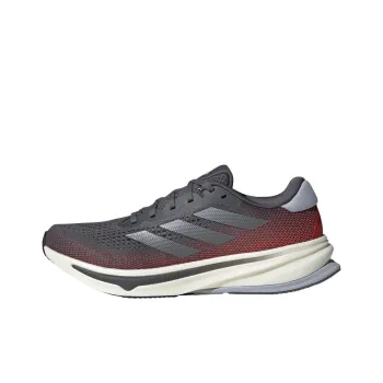 Adidas Supernova 1 Anti Slip Wear Resistant Low Top Running Shoes Men's Gray