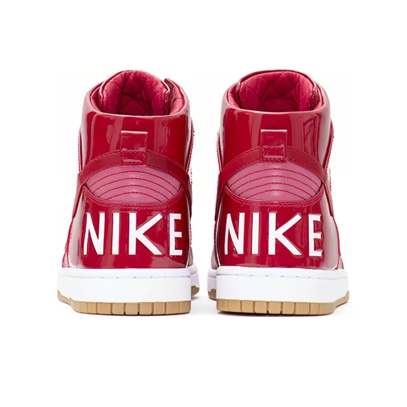 Nike Dunk High Lux Gym Red-2