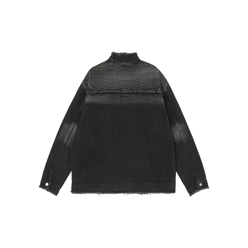 Michael Rock Denim Jacket Unisex-3