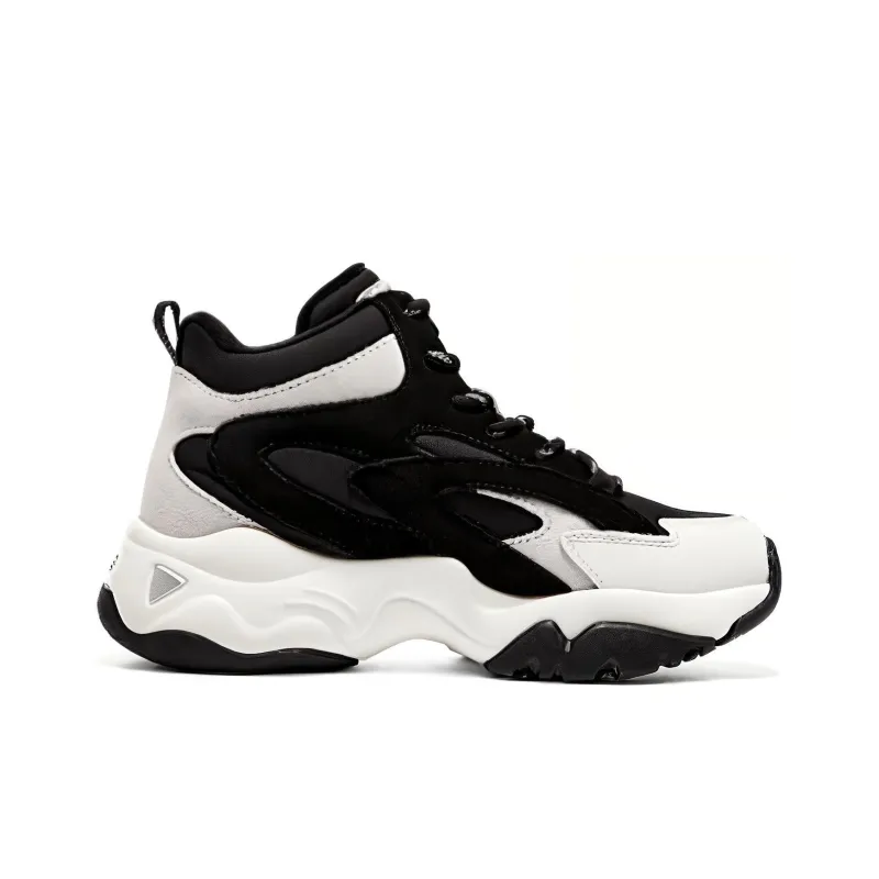 Skechers D'LITES 3.0 'Black White' Women's-1