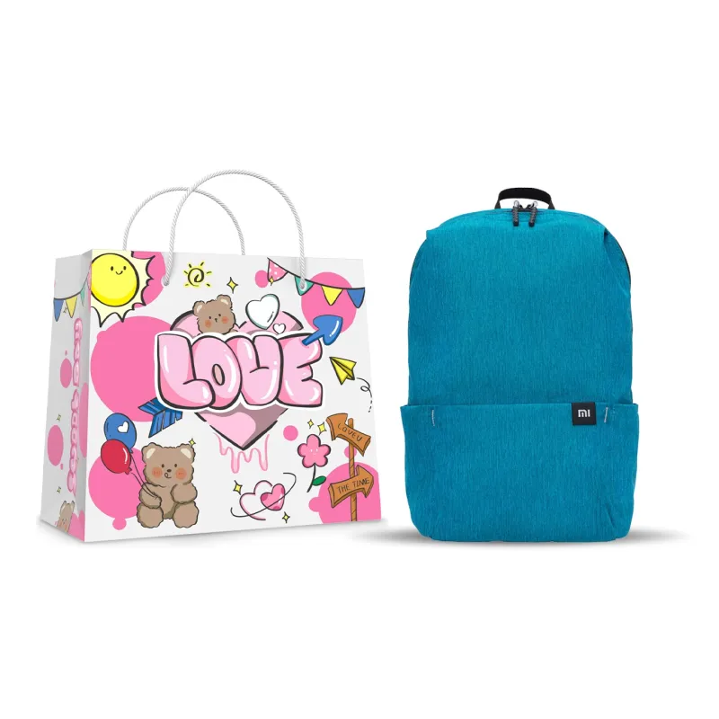 MI Polyester Backpack Regular Unisex Multicolor-6