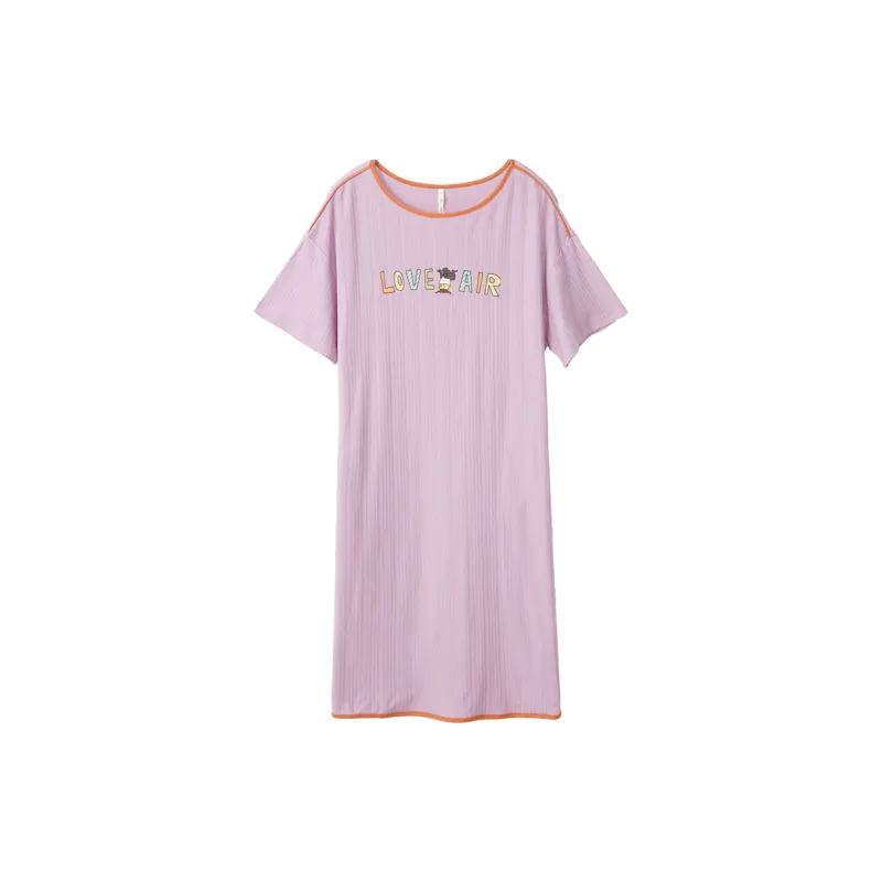 Dorame Nightgown Women's Light Purple-0