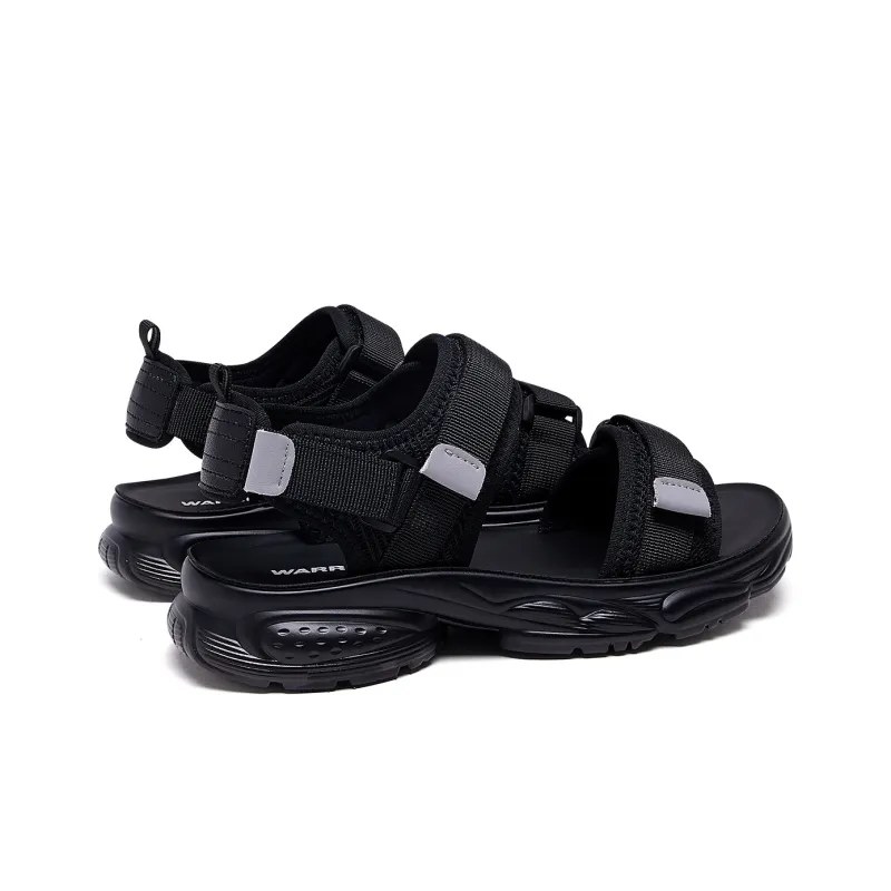 WARRIOR Beach Sandals Women's Black, Beige-5