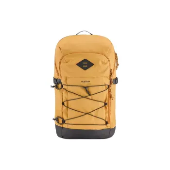 DECATHLON PET Outdoor Mountaineering Bag Backpack Regular Unisex Brown Yellow
