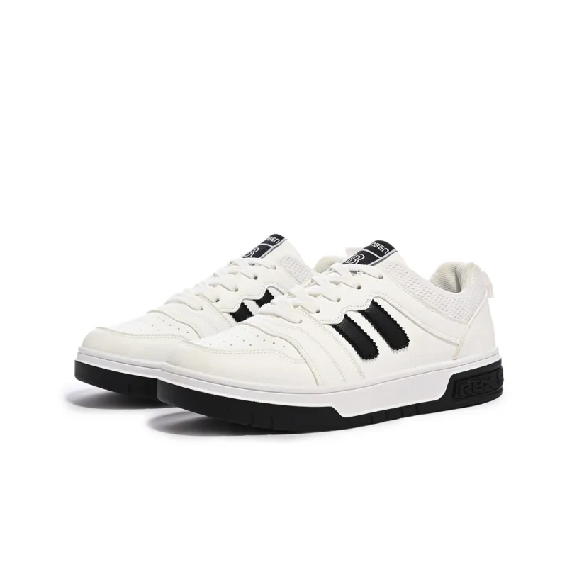 Humanism 1986 Skateboard Shoes Men Low Top White Red/White Black-11