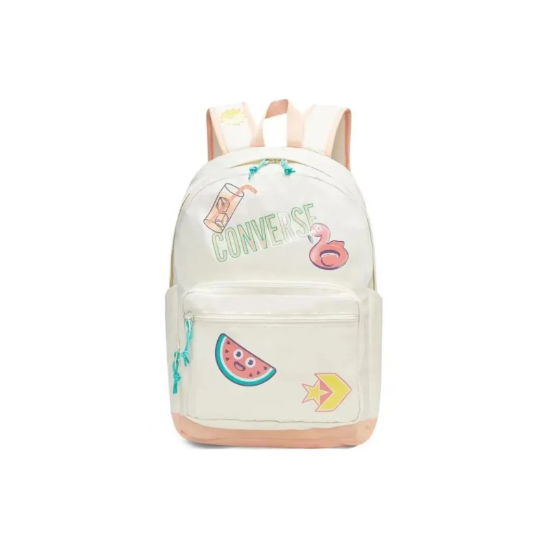 Converse Polyester Backpack Regular Unisex White-0