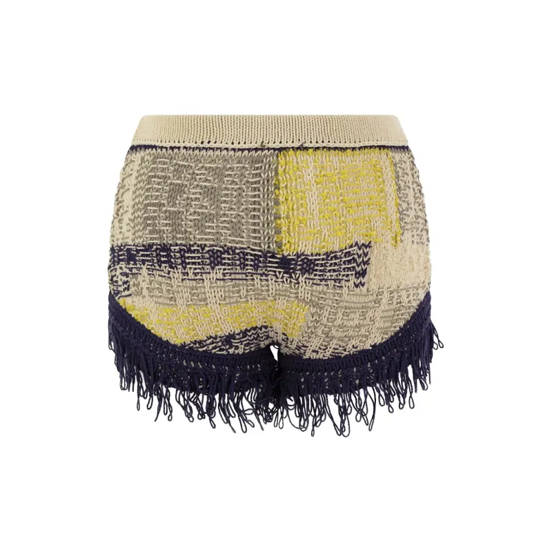 SportMax Asburgo Fringed Edge Knitted Culottes-1