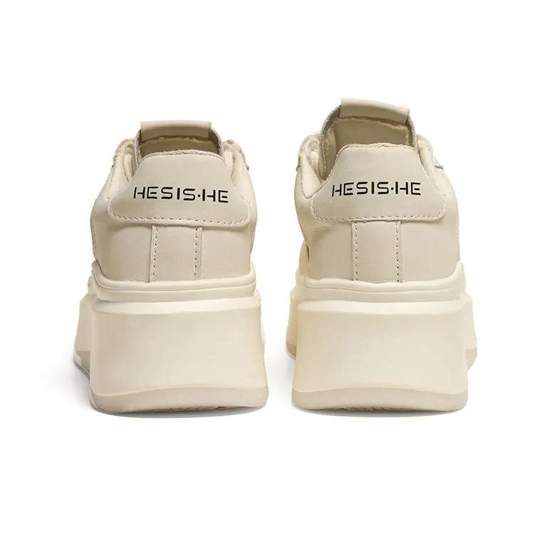 HSTYLE Low-Top Skateboard Shoes Women's White-4