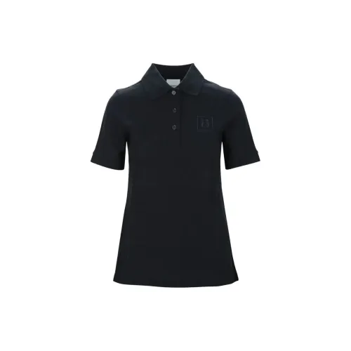 Burberry Polo Shirts Women's Black