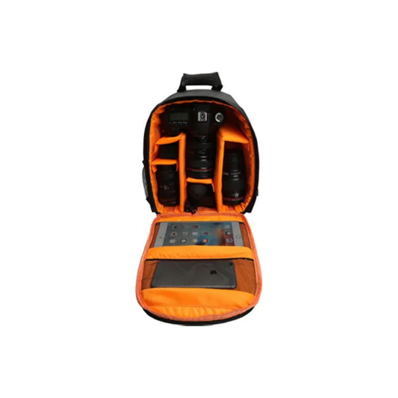 CMLZIUA Nylon Camera Bag Backpack Regular Unisex Green/Red/Purple/Gray/Orange-10