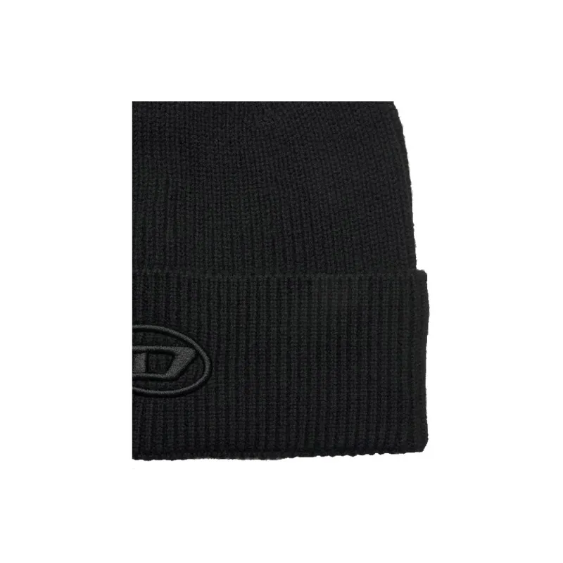 DIESEL K-Coder-Fully B Logo Embroidered Beanie-2