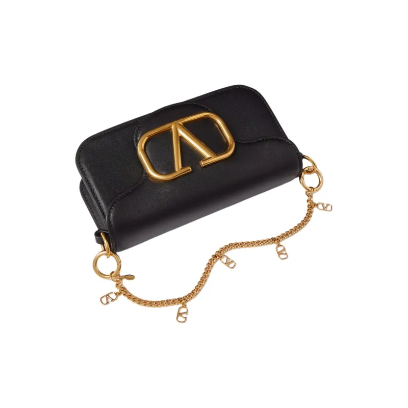 Valentino Metal Pendant Bag Accessories Women's Gold-1
