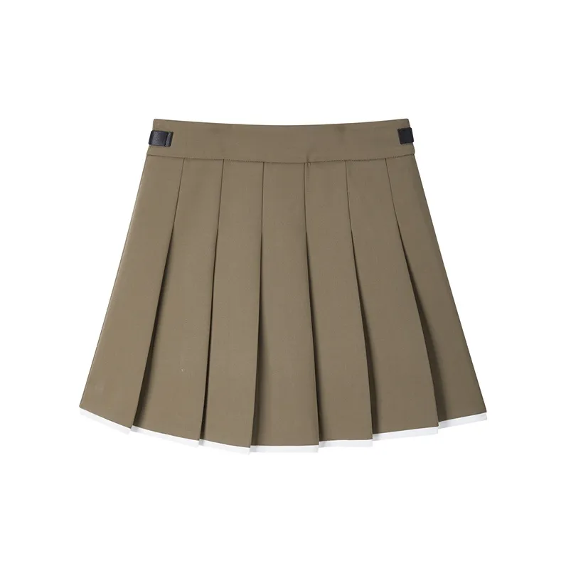 PEACEBIRD Casual Short Skirts Women's-1