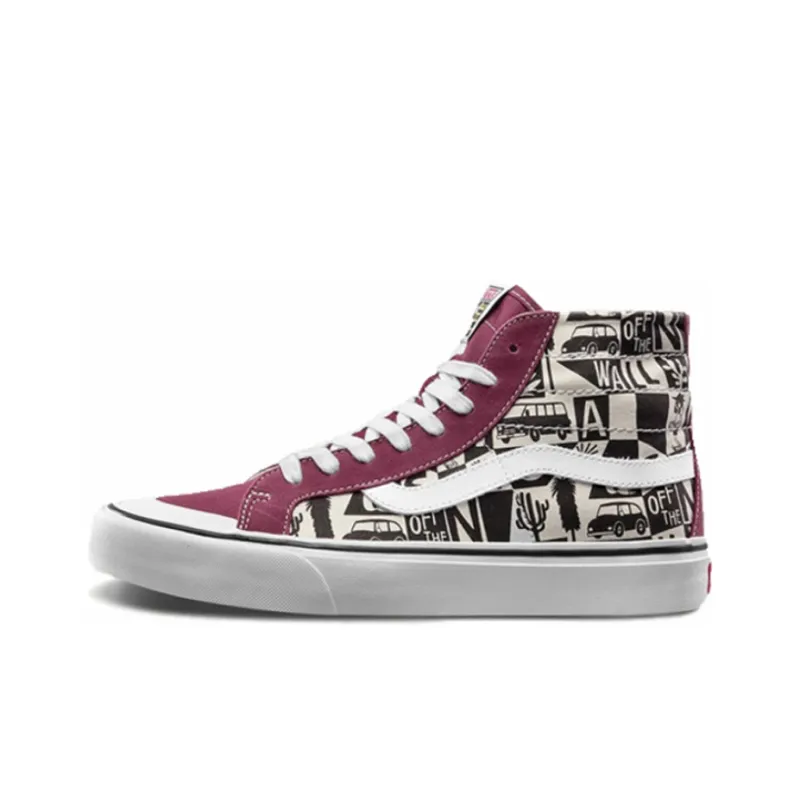 Vans X Yusuke Hanai SK8 Hi High Top 'Red White'-0