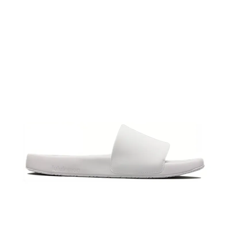 Lululemon Restfeel Slide Quiet Slide Slippers Men's White-1