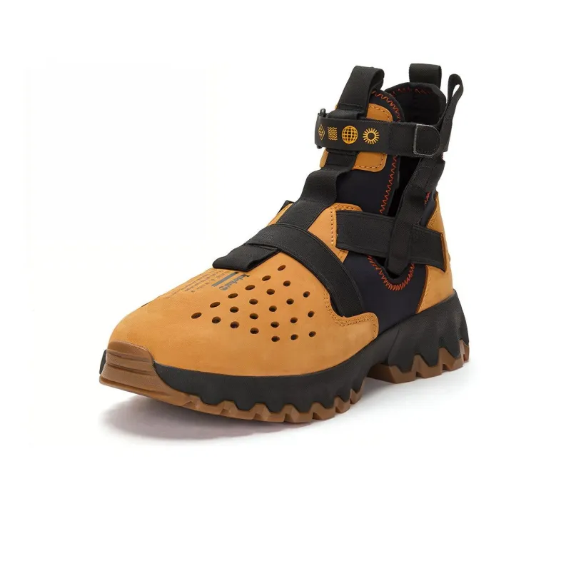 Timberland Greenstride Edge Lace Up Boot Sandals 'Wheat Black'-2