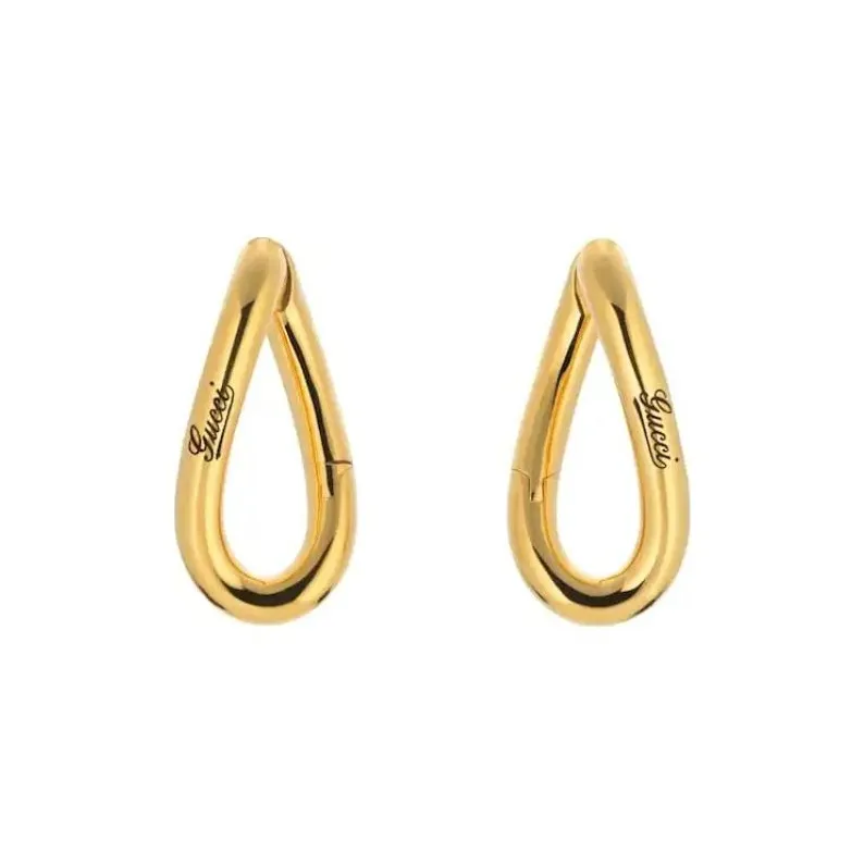 GUCCI Metal Earrings Women's Gold-0