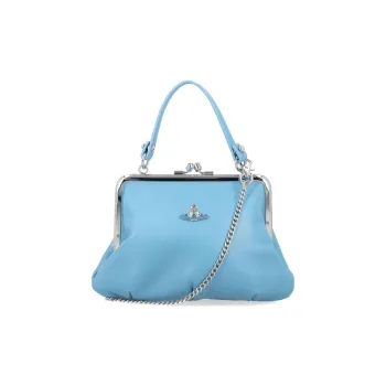 Vivienne Westwood Lambskin Handbag Women's Blue