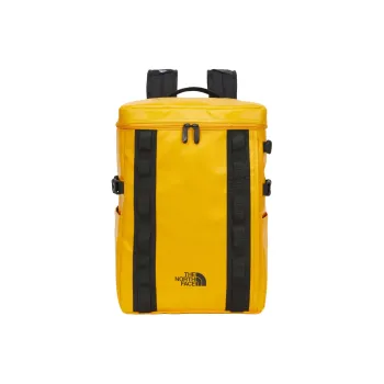 THE NORTH FACE Polyester With Nylon Backpack Regular Unisex Yellow
