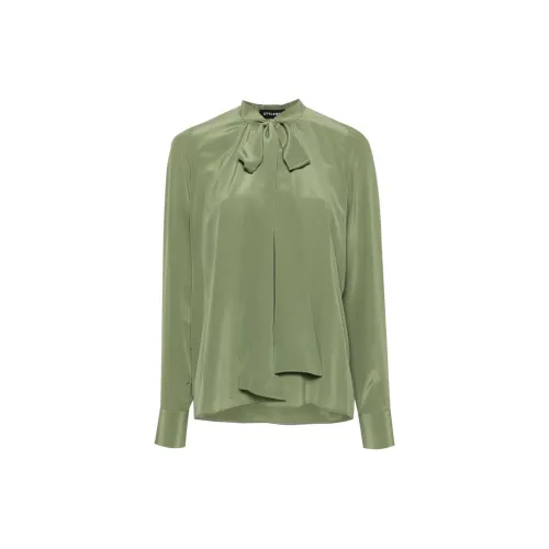 STYLAND Neck-tie Silk Blouse