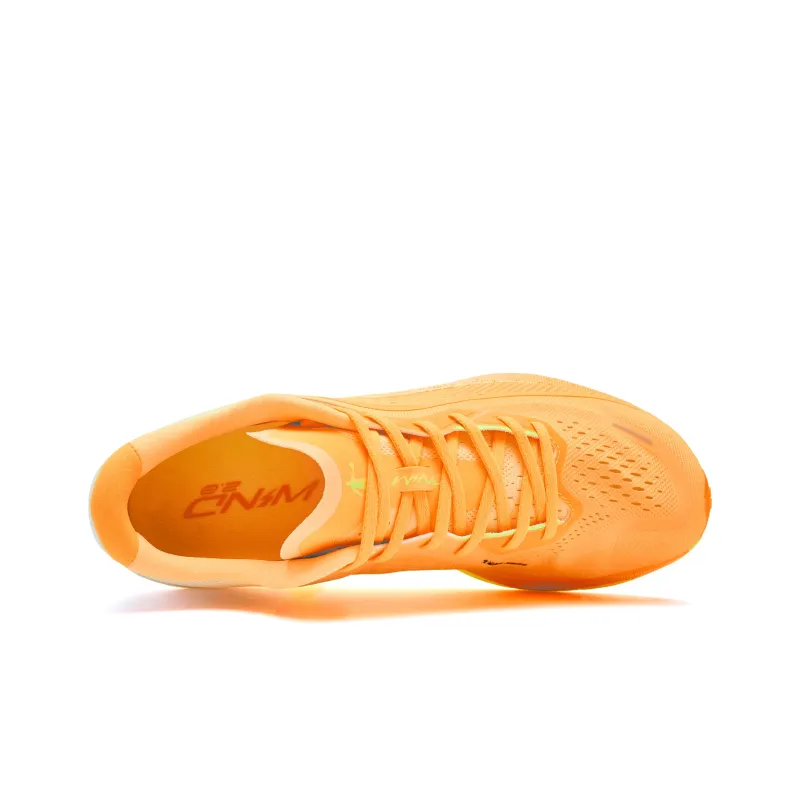 QIAODAN Strong Winds 2.0 Cushioning Anti Slip And Wear Resistant Low Top Running Shoes Men's Orange-3