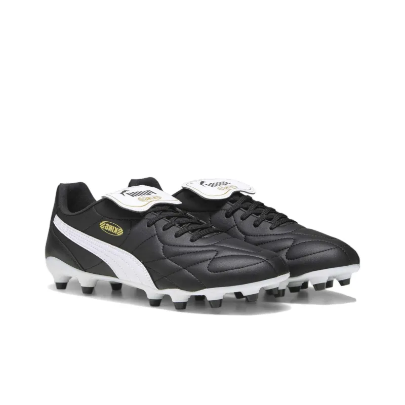 PUMA King Top Fg Football Boots 'Black White'-2