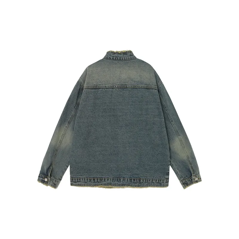 Michael Rock Denim Jacket Unisex-1
