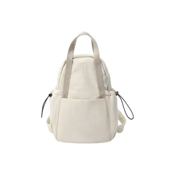 LEFF Recycled Material Backpack Regular Women's White Hat Color/classic Black Phantom Gray Wakasa Green