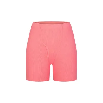 SKIMS WAFFLE BOXER Boxer Shorts Women's CORAL/Coral