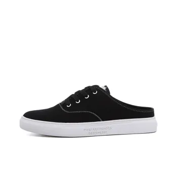 Romon Wrap toe Slippers Men's Black