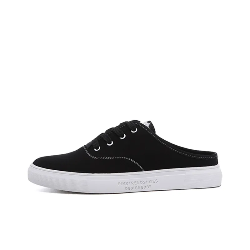 Romon Wrap toe Slippers Men's Black-0