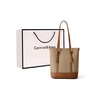 Carnival Keep Cow Leather Totes Handbag Shoulder Bag Women's Multicolor