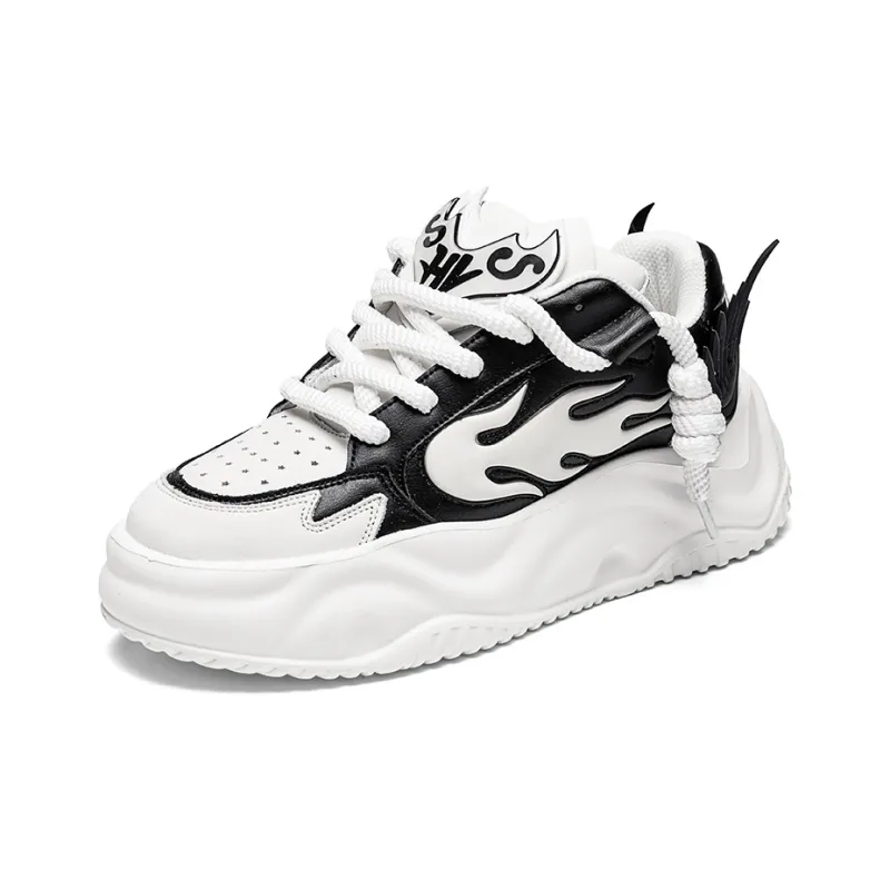 Skate Park Low-Top Puffy Shoes Skateboard Shoes Unisex-2